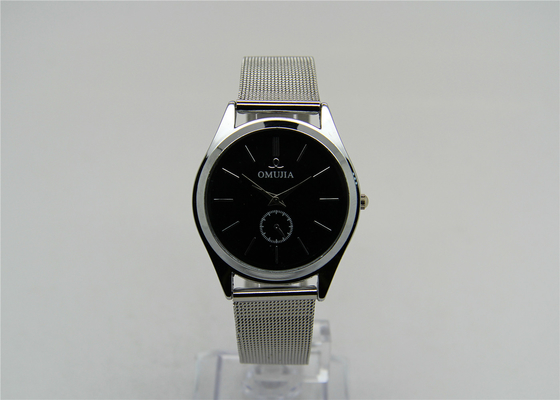 Unisex wristwatch дела ATM wristwatch 1 металла с стальными диапазонами тесемки