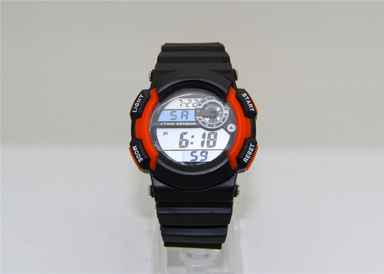 Мыжской сетноой-аналогов wristwatch спортов цифров кварца для вахт стороны промотирования больших